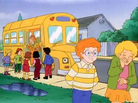 Magic school bus completely drenched all over
